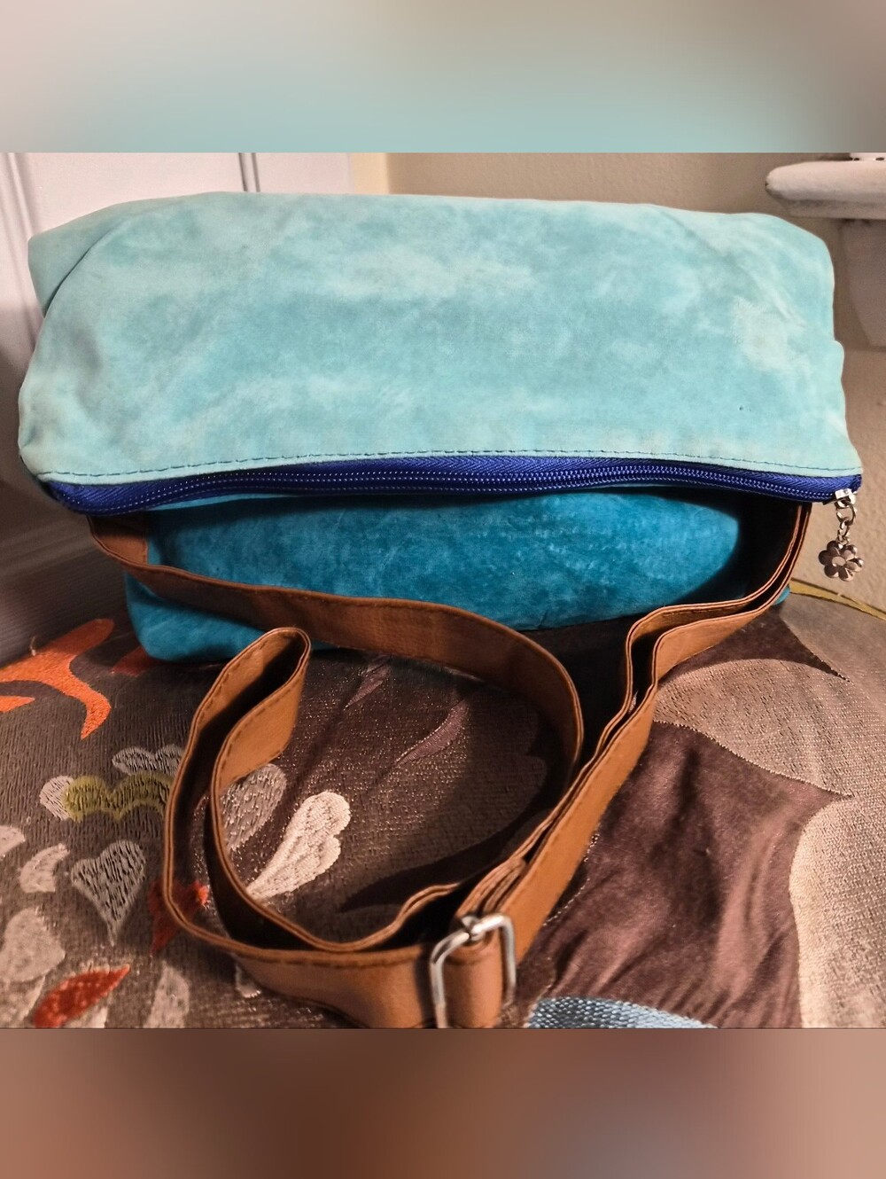 The Bookish Box The Handmaid's Tale Library Card Bag Teal